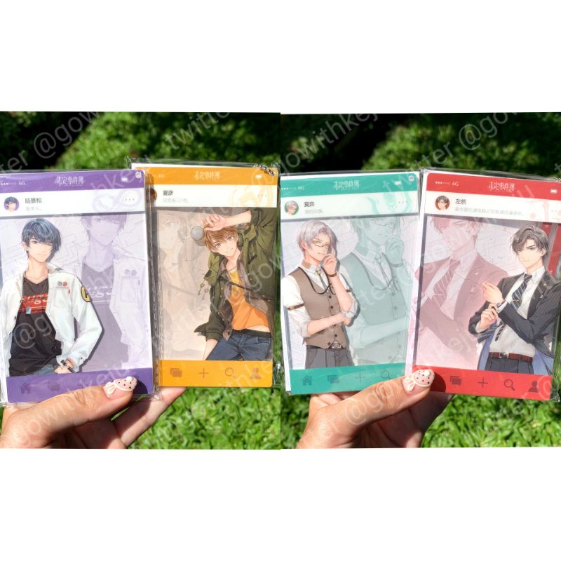 Tears of Themis Official Acrylic Stand Photocard
