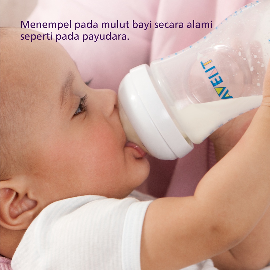 Philips Avent Botol Susu Natural 125 ml 260 ml isi 1 Polos / Motif