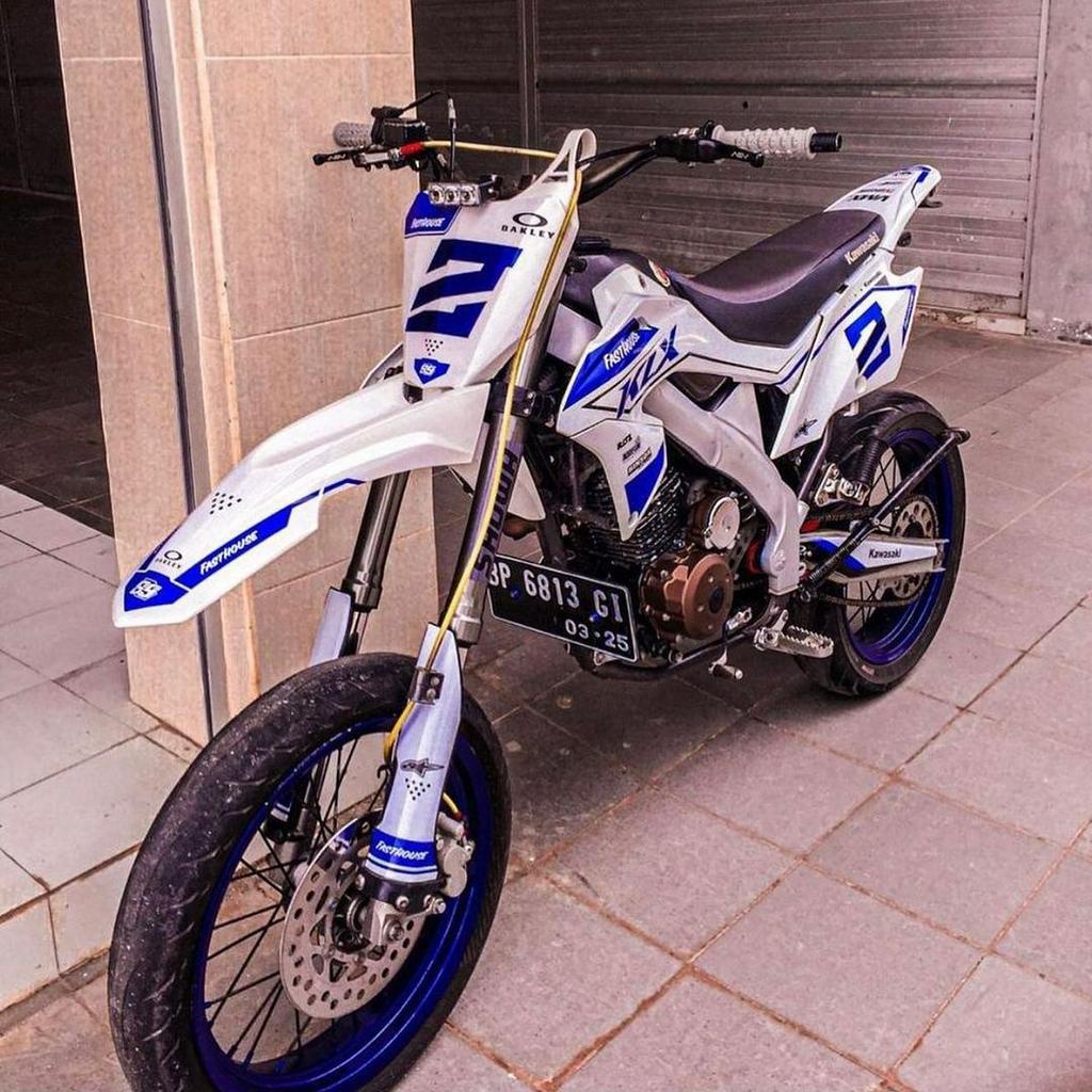 DECAL KLX150 / KLX 150 BF FULLBODY SUPERMOTO KEREN KEKINIAN