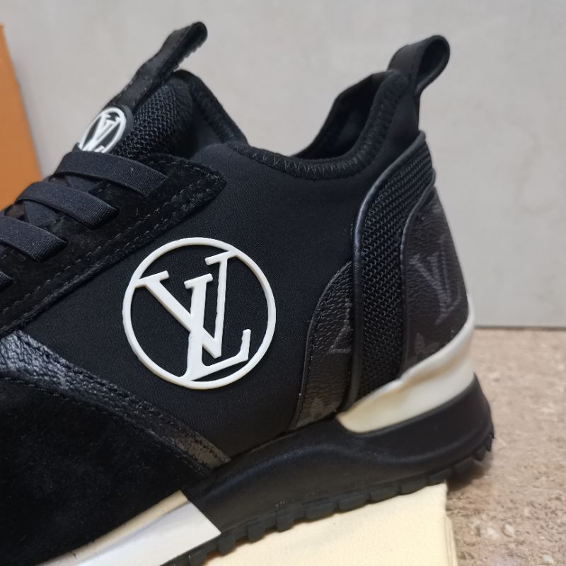 sepatu lv sneaker slip on mirror quality