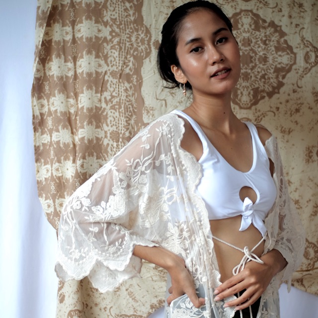 Kimono brokat outer brokat