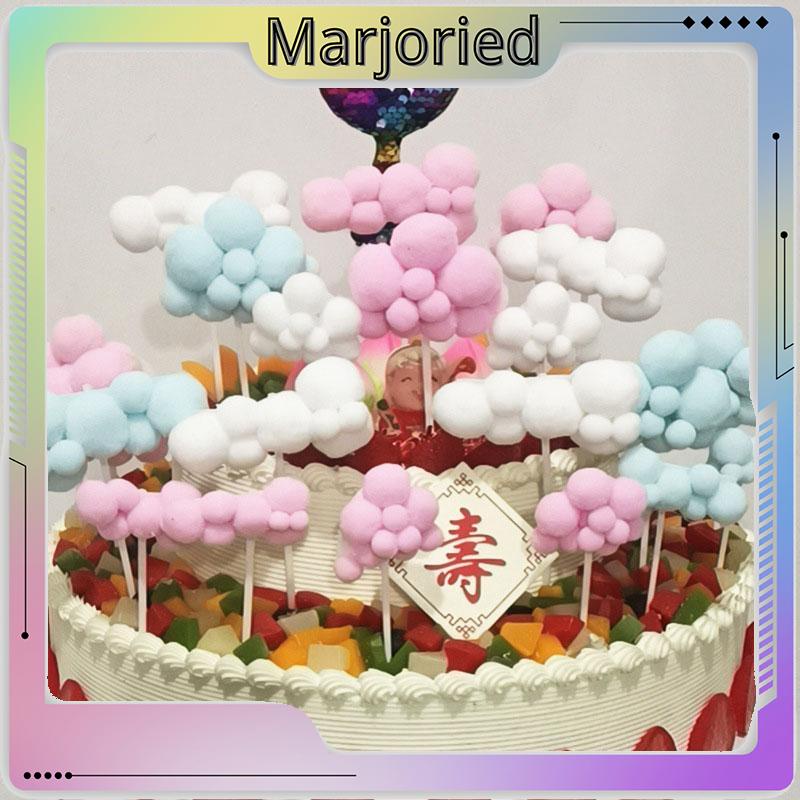 Topper Kue Awan &amp; Balon Udara 3d Untuk Dekorasi-MJD