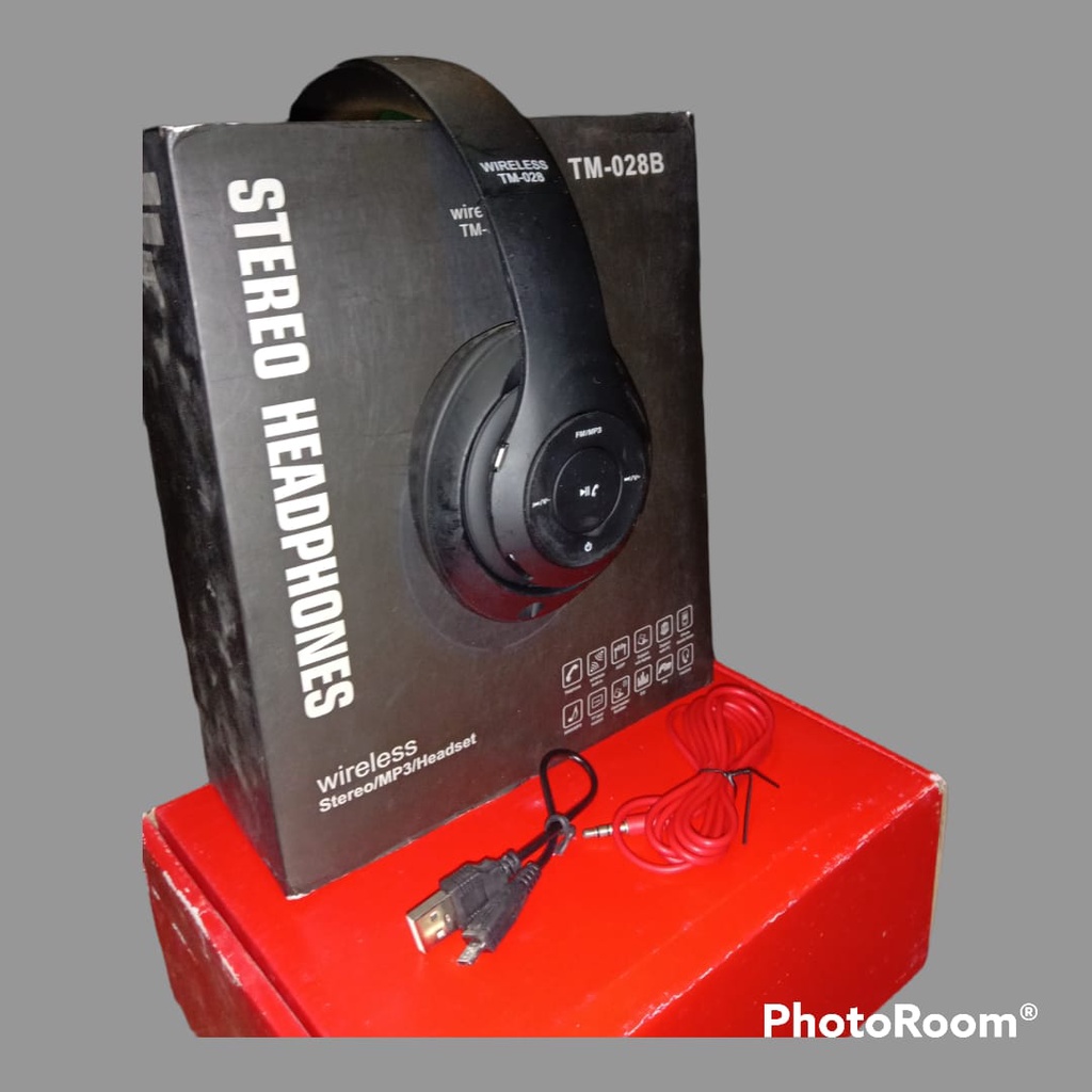 HEADPHONE/HEADSET STEREO HEADPHONES TM-028B