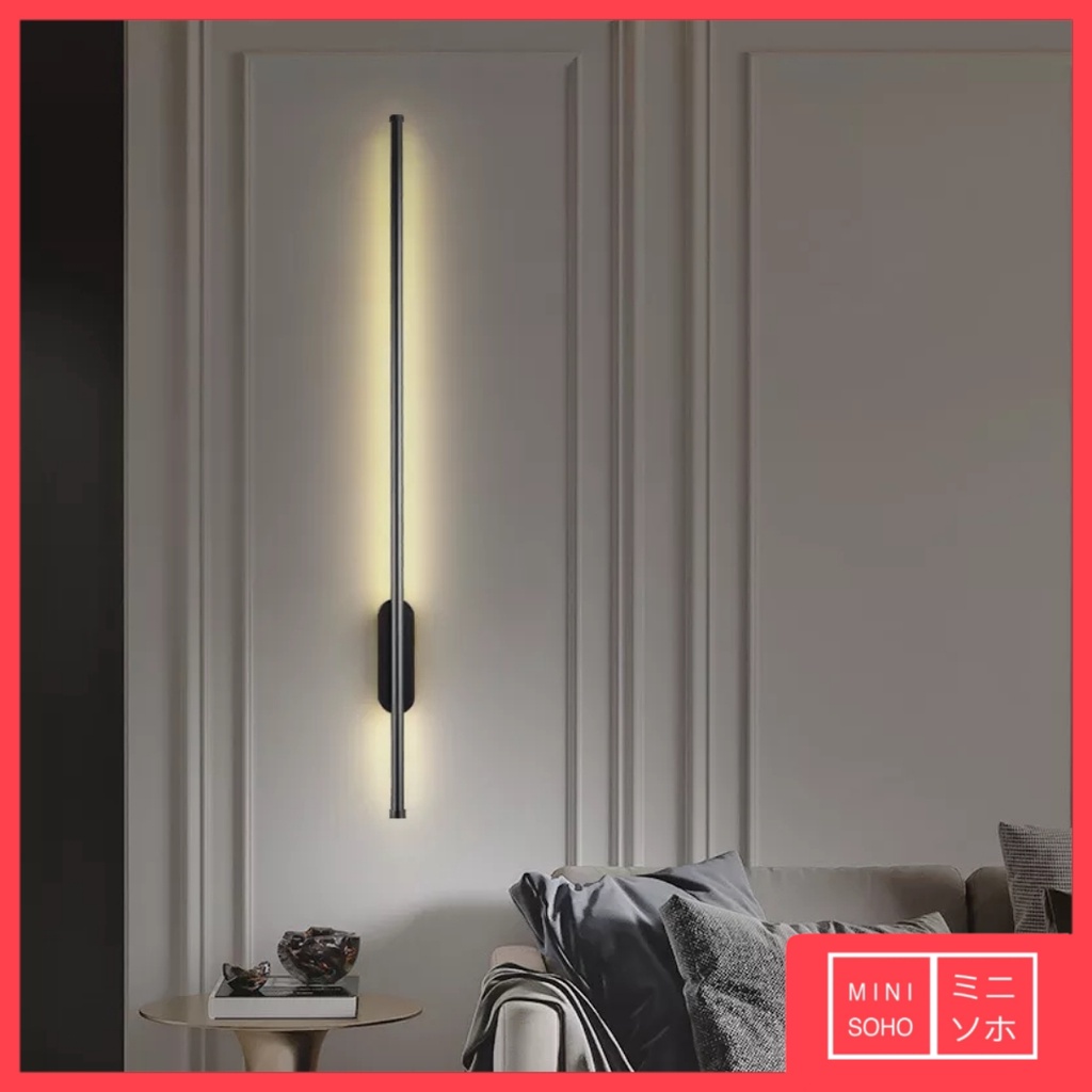 Lampu Dinding Mewah Premium Matchstick 100cm / 118cm Wall Lamp Nordic American Style Rigby Sconce