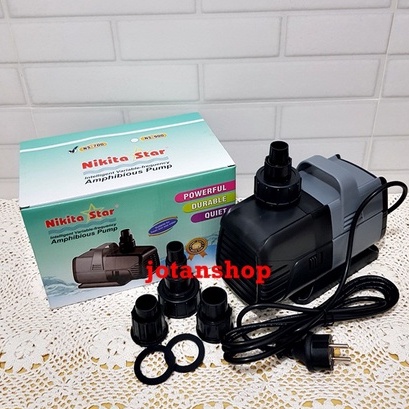 MESIN NIKITA STAR NS 700 NS700 POMPA KOLAM AMPHIBIOUS PUMP AQUARIUM AQUAPONIK AIR MANCUR