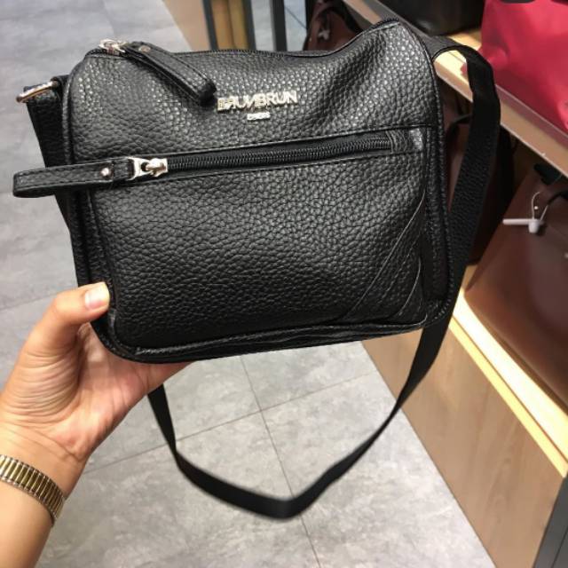 Tas brunbrun paris preloved