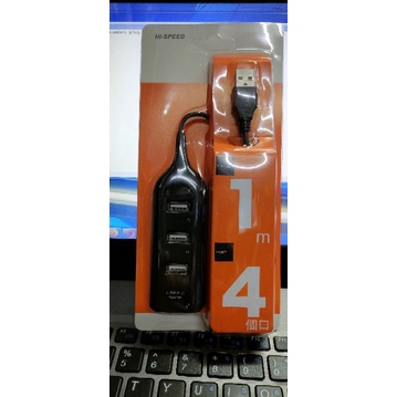 tambahan USB PC laptop 4port usb hub 4 port