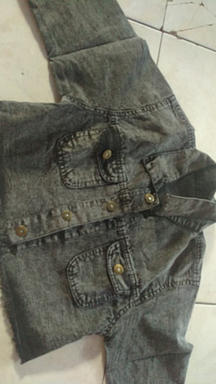 Jaket Jeans Wanita Nirina Asite Jaket Korean Stayl Wanita Terbaru