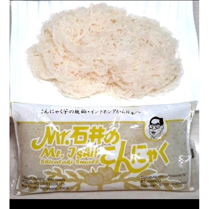 

Mie Diet Sehat / Bihun Shirataki / Mie Shirataki Kecil