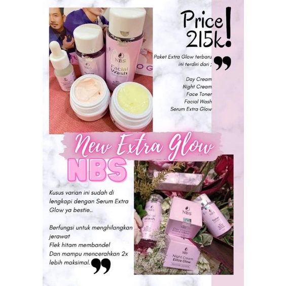 NBS EXTRA GLOW NEW +SERUM EXTRA GLOW