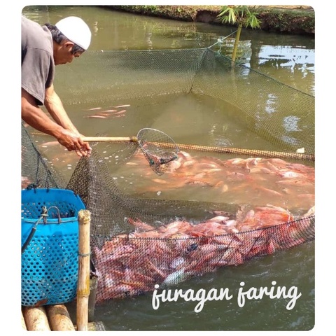 JARING KERAMBA IKAN KERAMBA JARING APUNG KJA BAHAN PE UKURAN COSTOME