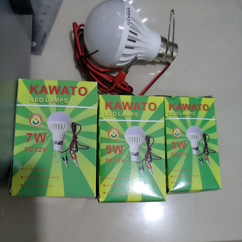 LAMPU LED DC / BATRAY / AKI HK 3w ~ 5W ~ 7w