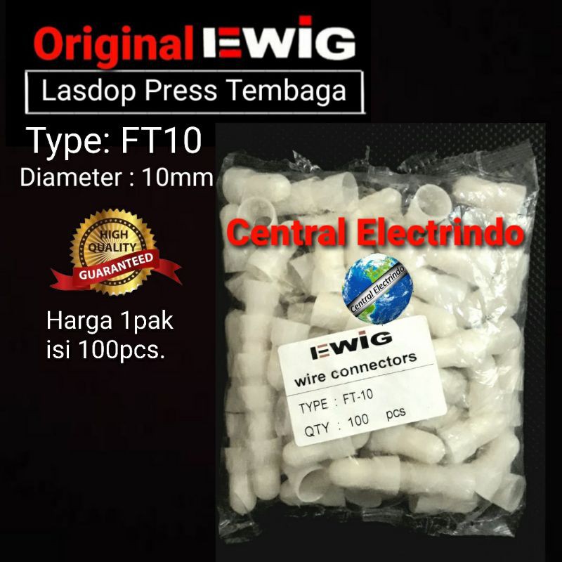 Lasdop Press EWIG FT10 100pcs per pack.