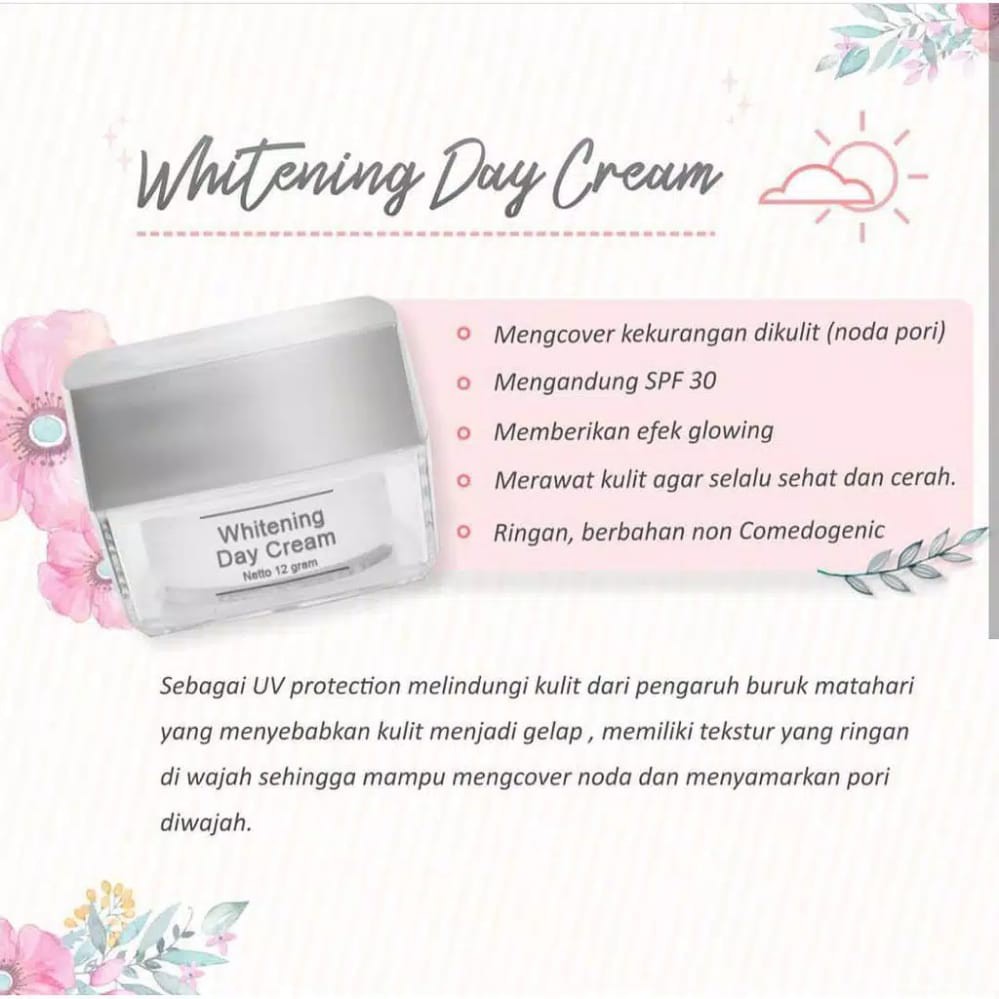 Whitening Day Cream Ms Glow