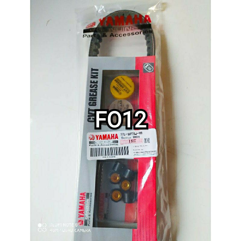 V BELT/ASSY SET YAMAHA/MIO SPORTY/MIO SMILE/SOUL KARBU/YAMAHA ORI