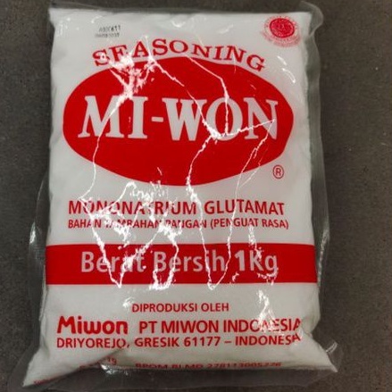 Miwon Seasoning Mononatrium Glutamat 1kg