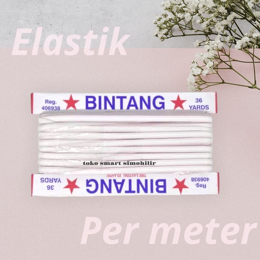 KOLORAN / ELASTIS /ELASTIK PER METER