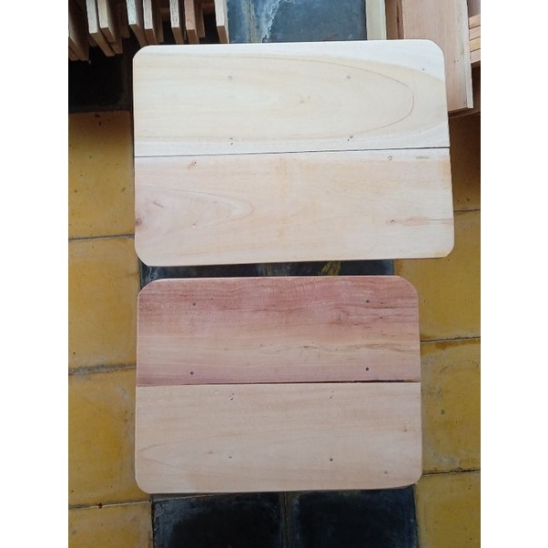 Meja lipat kayu 30x40 meja leptop meja ngaji meja belajar lipat meja lipat ngaji rekhal murah rehal 