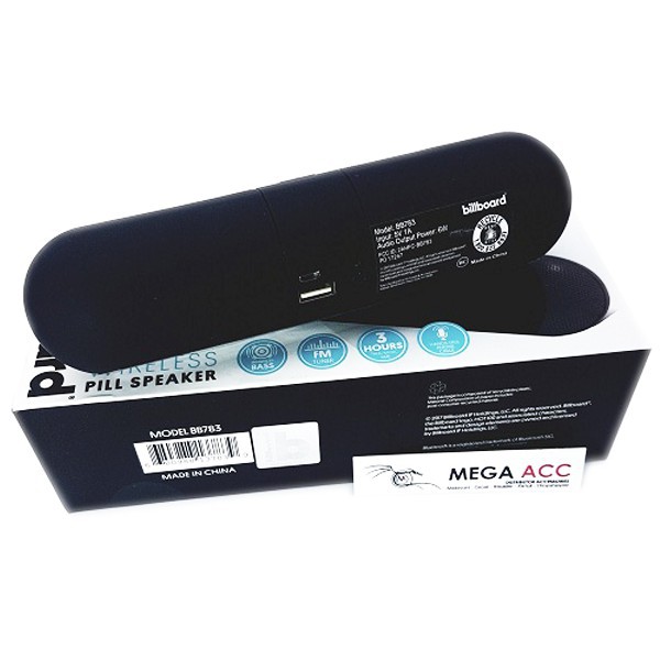 billboard bluetooth pill speaker