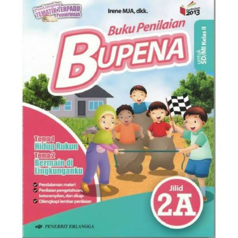 BUKU BUPENA 2A UNTUK KELAS II SD/MI BARU/BEKAS