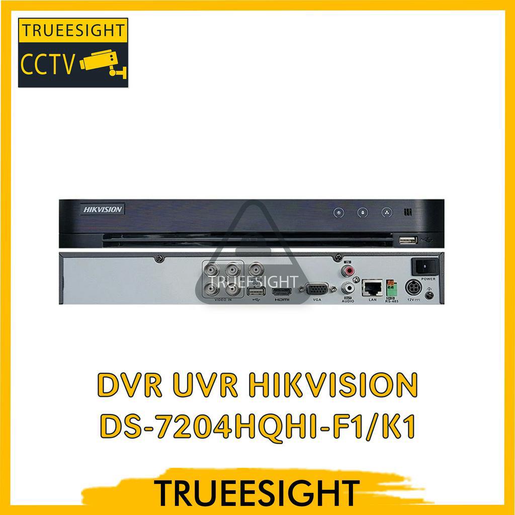 DVR UVR Hikvision DS 7204 HQHI F-1/K-1 4 Channel 2MP