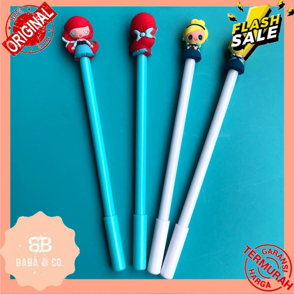

PEN MURAH PRINCESS PENA GEL BOLPEN LUCU PULPEN UNIK BISA COD ALAT TULIS SEKOLAH KANTOR ATK MURAH
