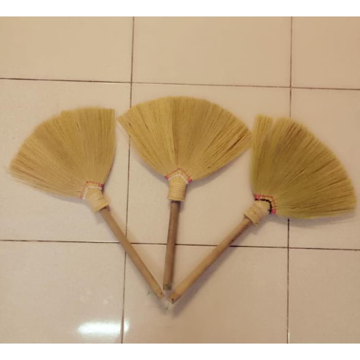 Sapu Lantai Jerami Sapu Ijuk Sapu Mini Kecil