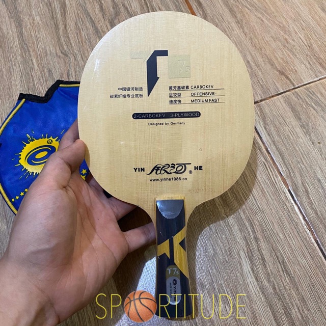 Kayu Pingpong Yinhe T-7s Carbon Kevlar Blade Pingpong Yinhe T7s