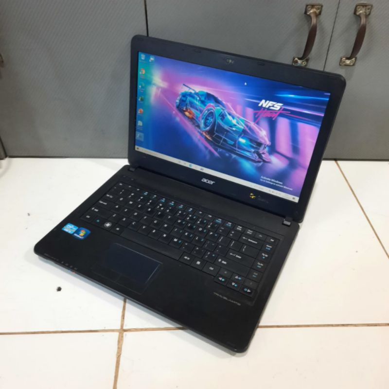 Laptop Acer Travelmate P243 Cor i3-3110M Ram 4GB/HDD 500Gb Windows 10 Layar 14inch