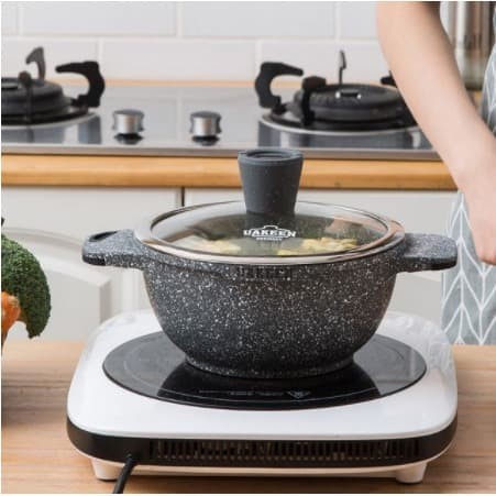 Granite Casserole 28 cm / Panci Anti Lengket UAKEEN Germany VK-203