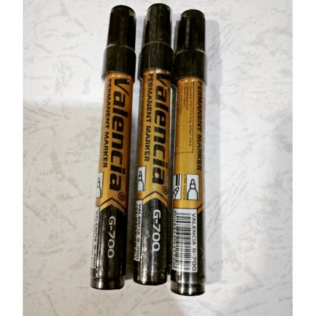 

Spidol hitam permanent valencia / Montana