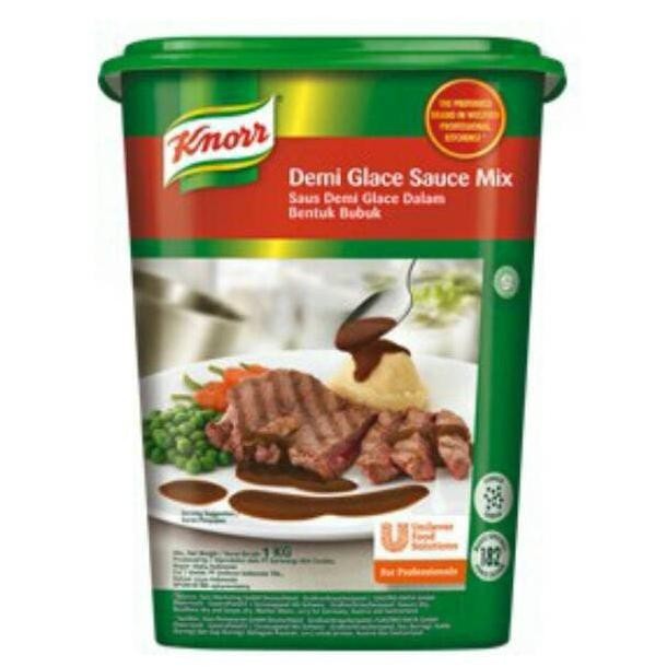 

BEST SELLER - KNORR DEMI GLACE SAUCE MIX 1KG-SAUS PENYEDAP BUBUK-BUMBU TOPLES 1000GR