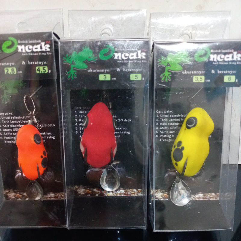 ONCAK LURE || Oncak lure pancing softfrog