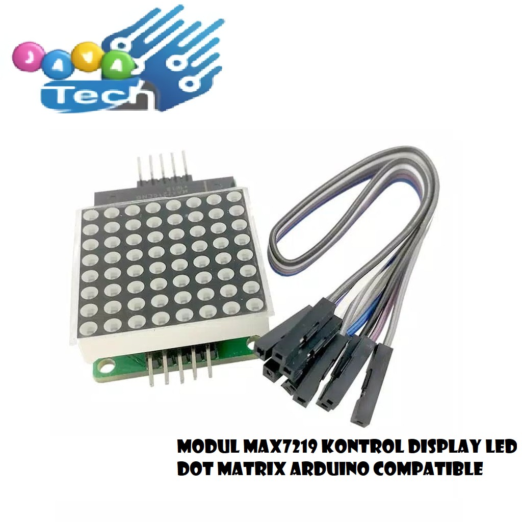 Modul MAX7219 Kontrol Display LED Dot Matrix Arduino compatible