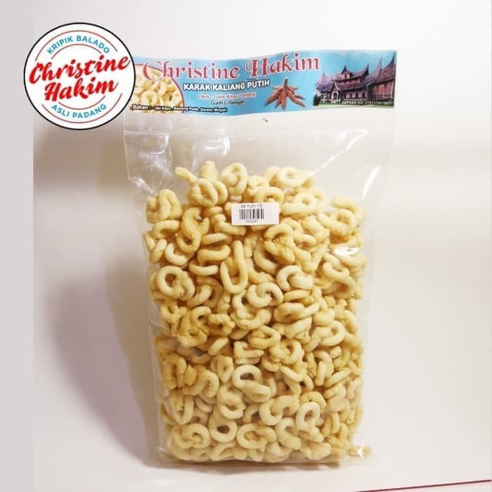 

Karak Kaliang Putih Mini Christine Hakim 250gr / Keripik Singkong 88