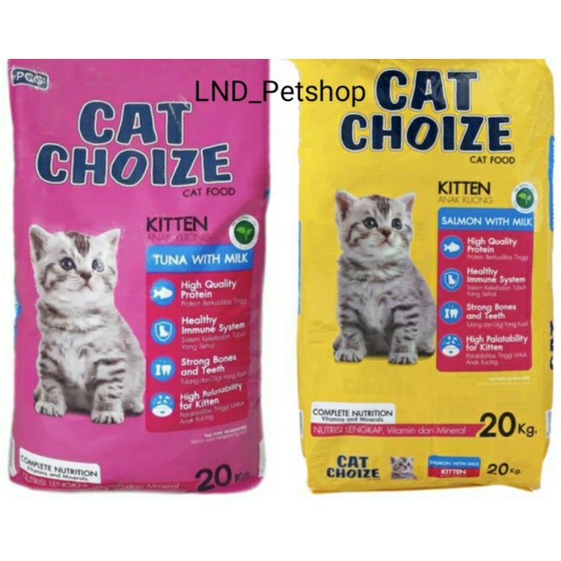 Cat choize kitten 20 kg / Cat Choize Kitten 20Kg Makanan Kucing - khusus Instan