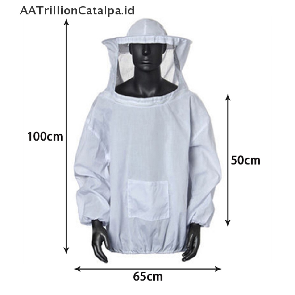 Aatrillioncatalpa Jaket Pelindung Breathable Untuk Peternak Lebah