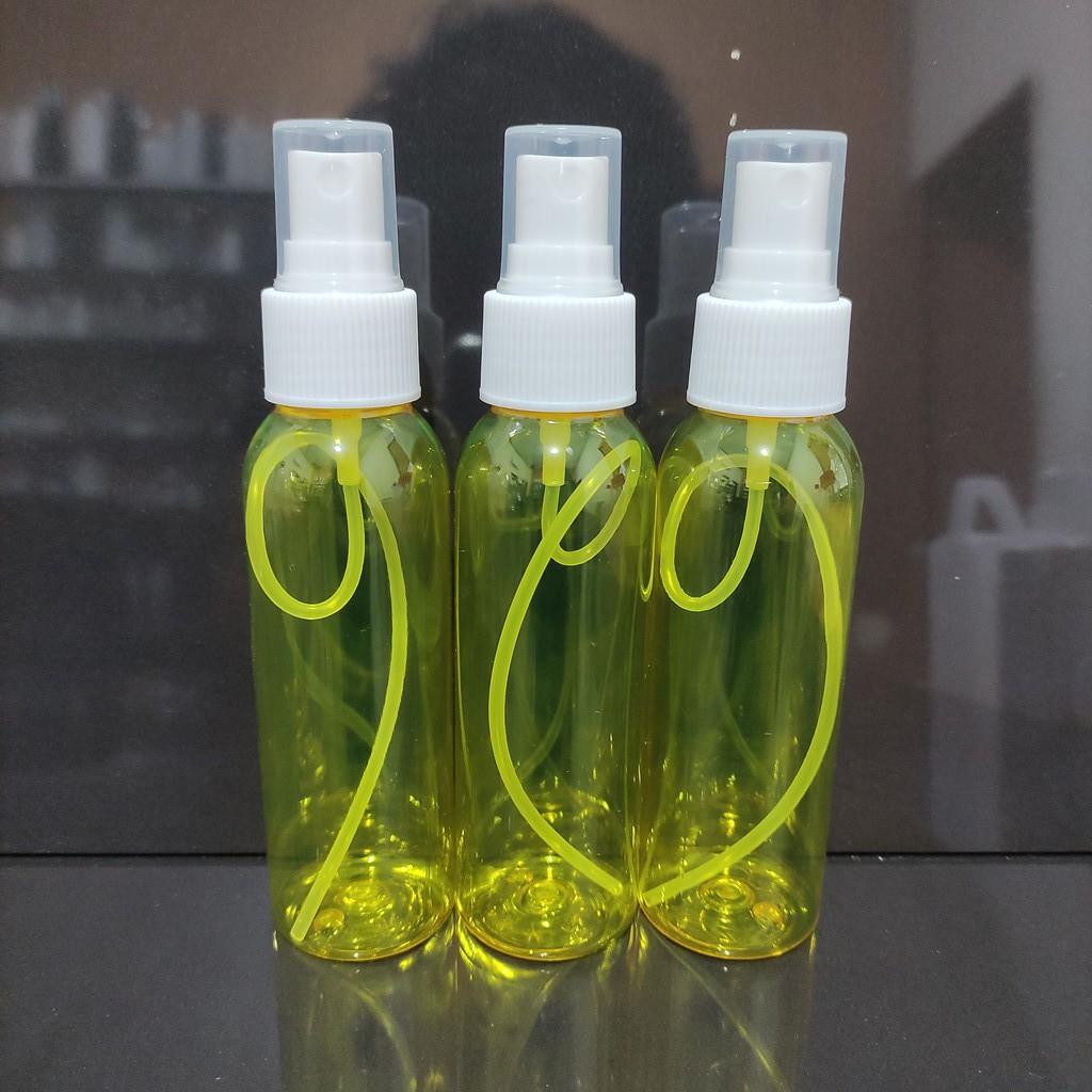 GROSIR botol spray 100 ml kuning/botol safron/botol semprot