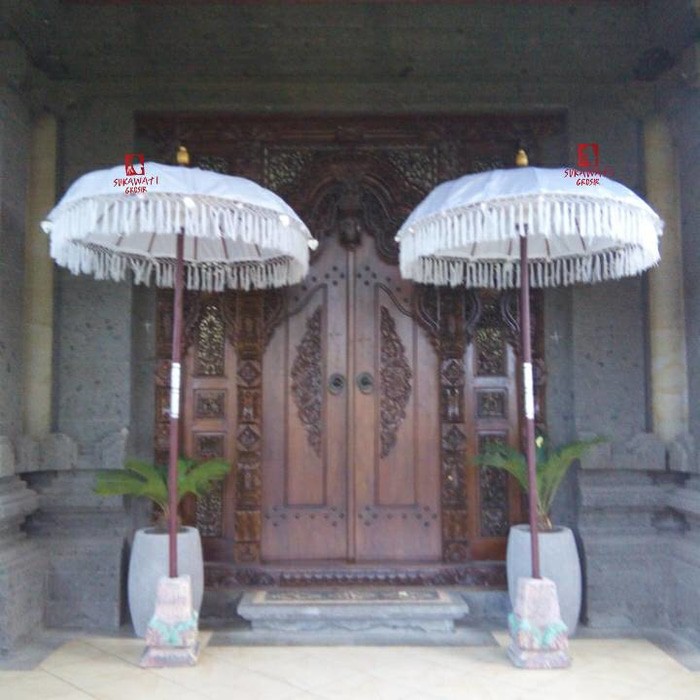 Dekorasi Payung/Tedung Bali Satin