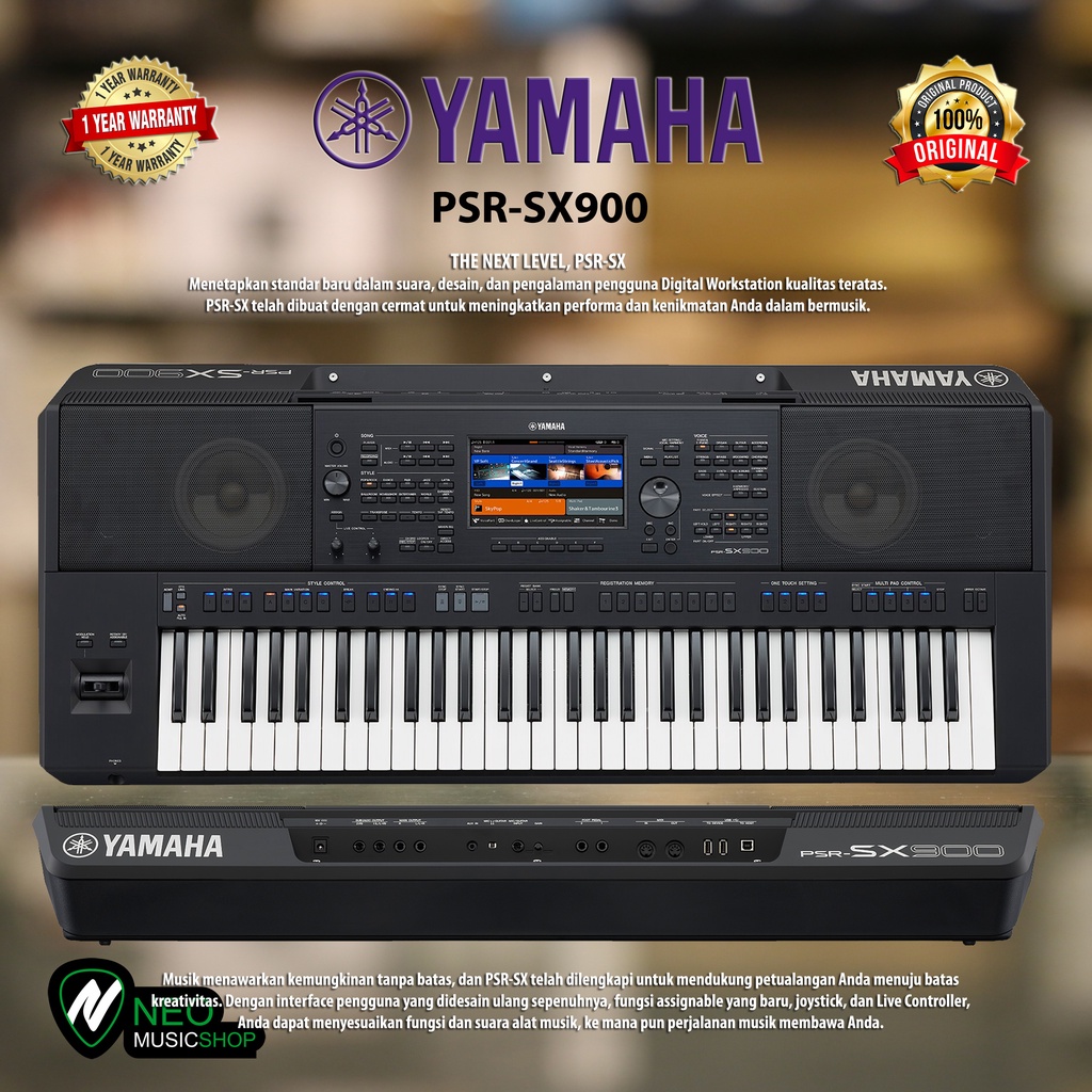 Keyboard Yamaha PSR-SX900 Original