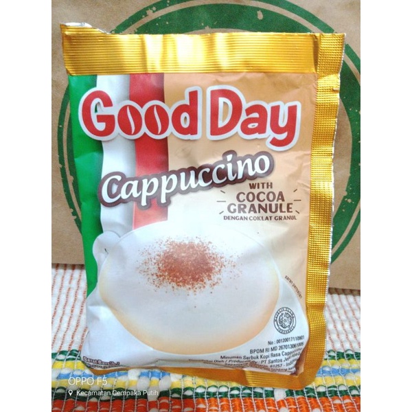 

Good Day Cappucino Sachet 25 gr