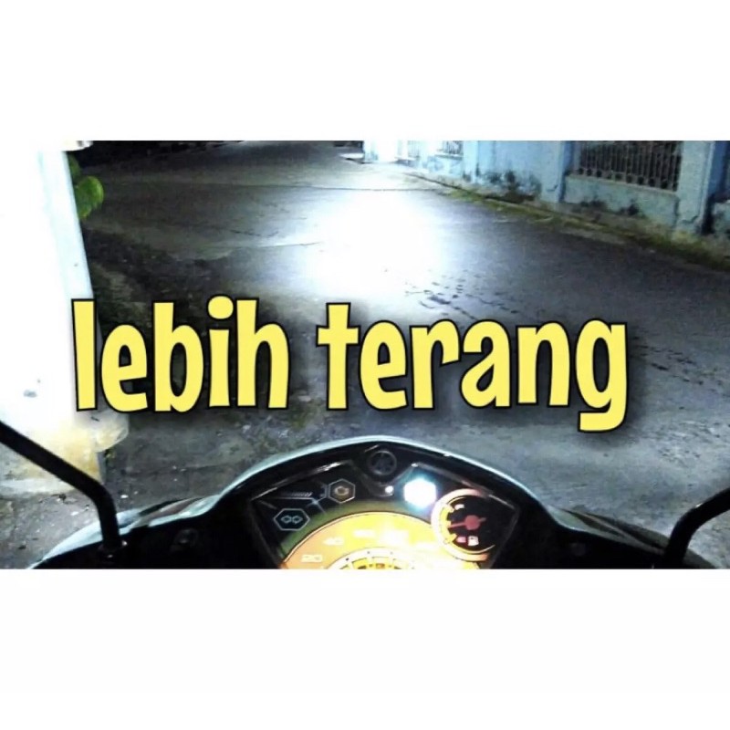 Lampu LED Motor Bebek Matic AC DC H6 2 Sisi-1