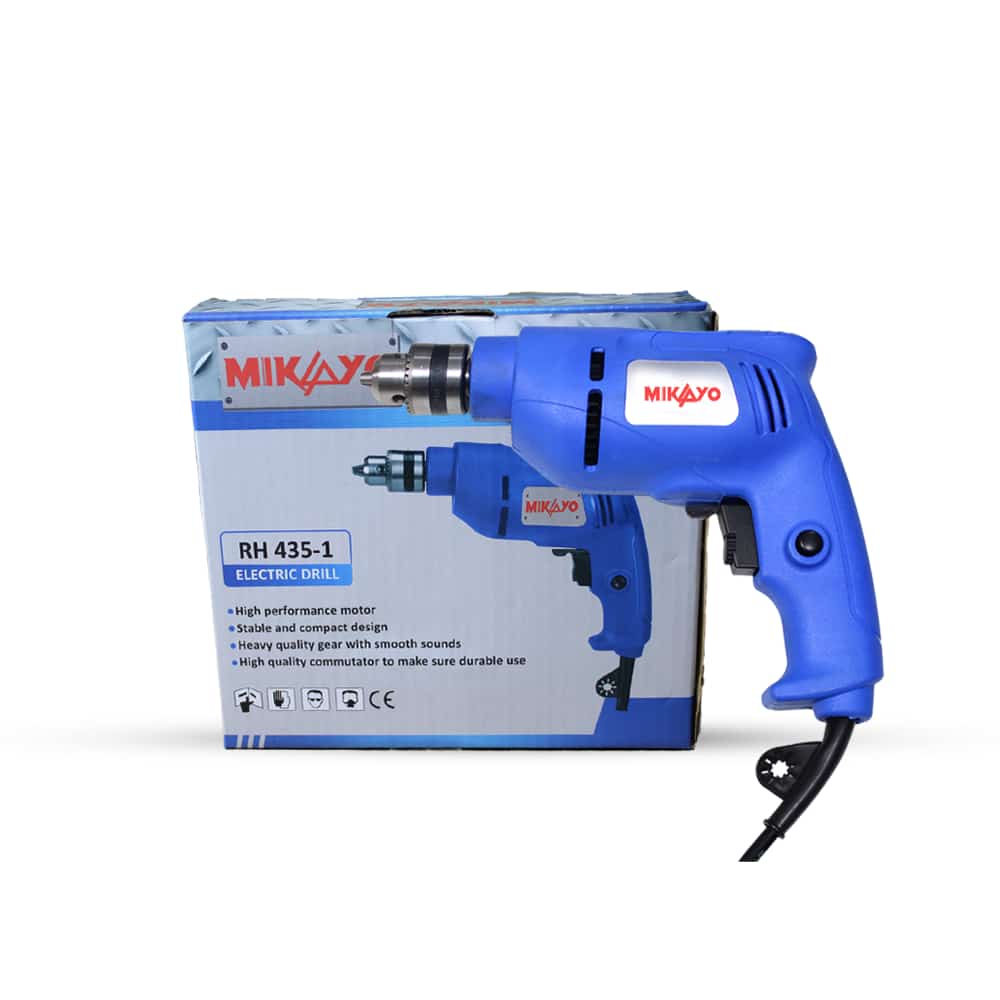 Bor Listrik 10Mm Reversible Electric Drill BISA BOLAK BALIK Mesin bor tangan 10mm MIKAYO SESUAI FOTO  BOR 10 MM mesin  listrik 10mm