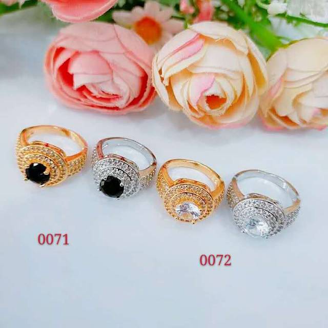 Cincin xuping Permata 0071 &amp; 0072