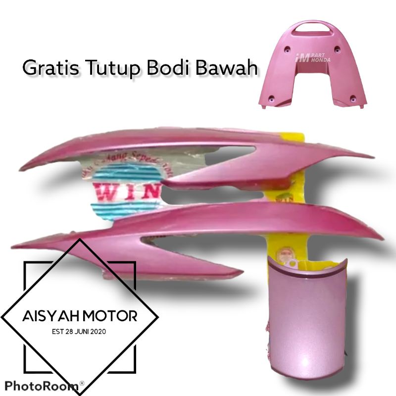 Bodi Halus Honda Vario 110 CW Warna Pink