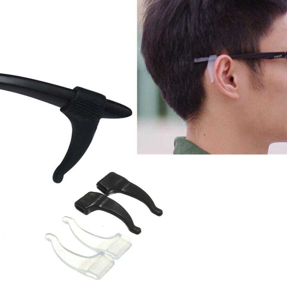 Nickolas1 Pengait Telinga Kacamata Silikon Untuk Mencegah Jatuh 4pasang 8pcs Kacamata Anti Mati Set Kacamata Anti - slip Set Kacamata Aksesoris Kacamata Tetap Anti slip Ear Hook