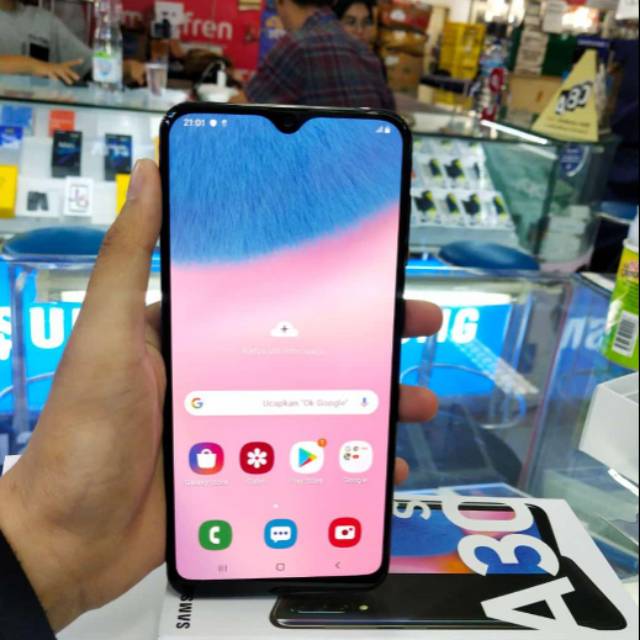 Handphone samsung galaxy a30s [4gb-64gb] baru segel bergaransi resmi sein