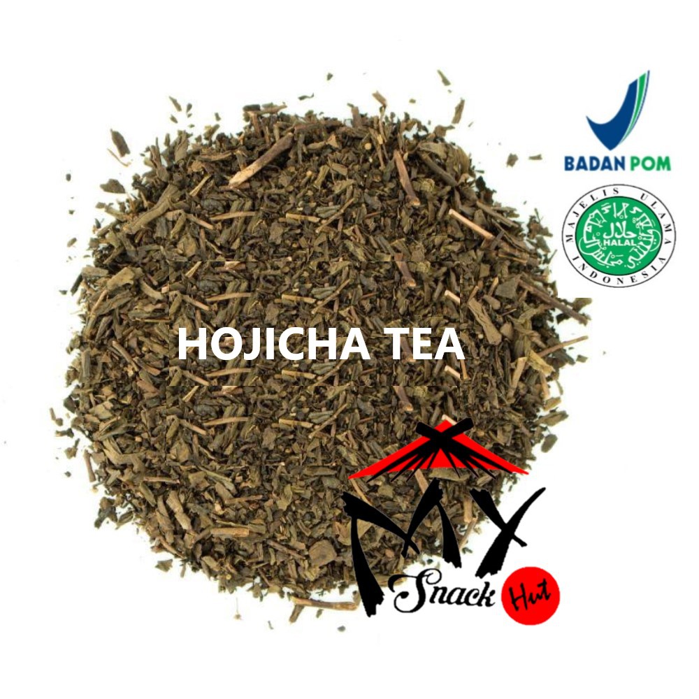 HOJICHA 10GR - JAPANESE ROASTED GREEN TEA LEAVES LEAF - DAUN TEH HIJAU PANGGANG HOUJICHA IMPORT