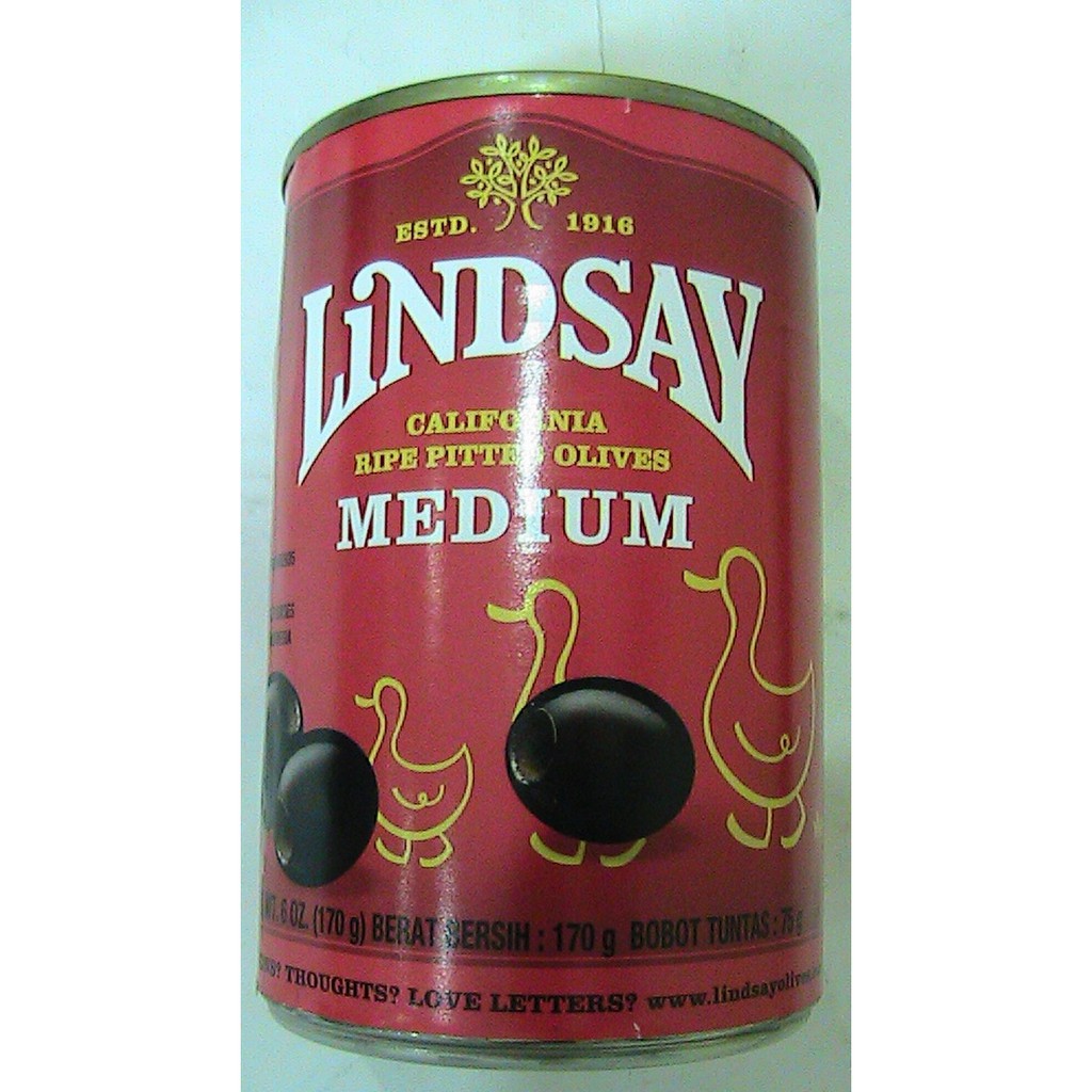 

Lindsay Black Olive 170gr / Lindsay Olive Pitted Medium 170gr