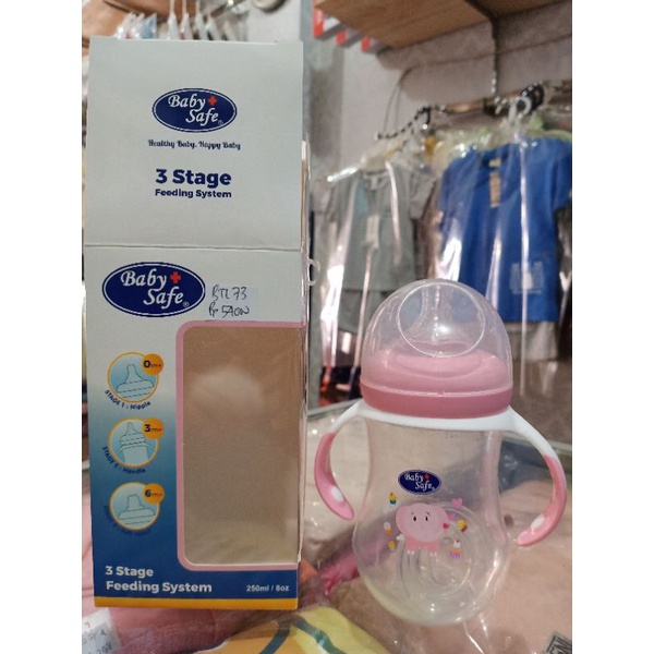 Botol Susu Babysafe 3 Stage Feeding System